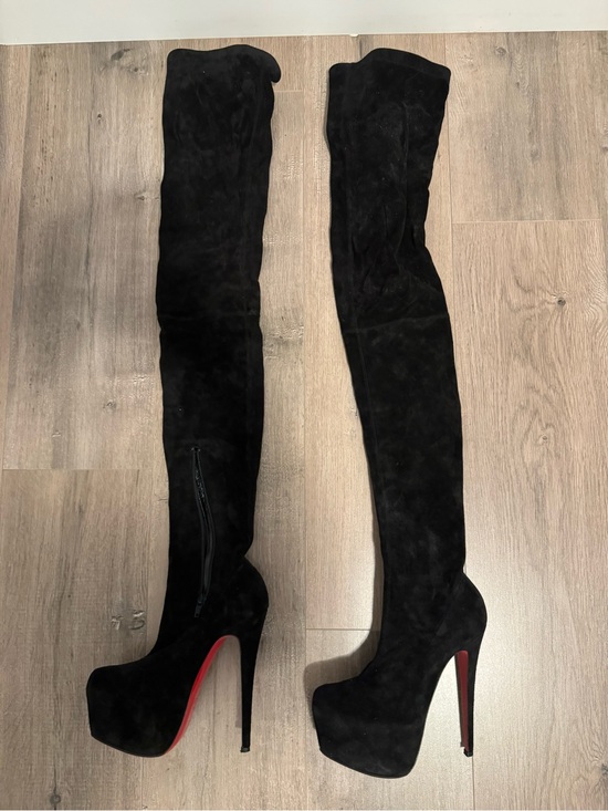 Christian Louboutin Shoes - Christian Louboutin Monicarina 160 Thigh High Boots size 36